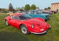 Vintage Ferrari Dino GT Royalty Free Stock Photo