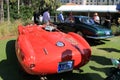 Vintage Ferrari racer rear Royalty Free Stock Photo