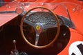 Maranello, italy: vintage ferrari dashboard