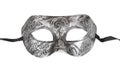 Vintage festive silver dress mask Royalty Free Stock Photo