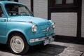 Vintage Fiat 600 in KrakÃÂ³w Museum Royalty Free Stock Photo