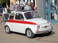 Vintage fiat abarth 695 Royalty Free Stock Photo