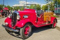 Vintage fire truck bellat The Great Laval Firefighters Festival