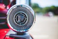 Antique fire truck details Royalty Free Stock Photo