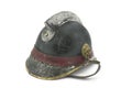 Vintage fireman helmet Royalty Free Stock Photo