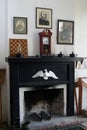 Vintage fireplace, Fort Clinch