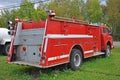 Vintage Firetruck in Potsdam, New York, USA Royalty Free Stock Photo