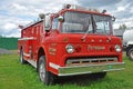 Vintage Firetruck in Potsdam, New York, USA