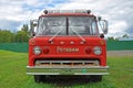 Vintage Firetruck in Potsdam, New York, USA Royalty Free Stock Photo