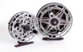 Vintage fishing reel Royalty Free Stock Photo