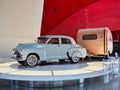 Vintage FJ Holden and Caravan, National Museum of Australia, Canberra