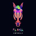 Flash horse illustration