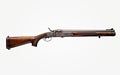 Vintage flintlock musket isolated on white background. Ai Generative