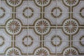 Vintage floor tiles background Royalty Free Stock Photo