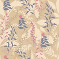 Vintage floral background with beige leaves. Burgundy texture for fabrics and tiles