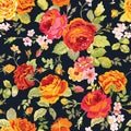 Vintage Floral Background Royalty Free Stock Photo