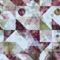 Vintage floral classic seamless pattern Royalty Free Stock Photo