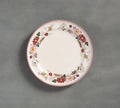 Vintage Floral Dinner Plates with white background