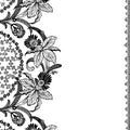 Vintage floral Scrapbook Background