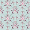 Vintage floral seamless background Royalty Free Stock Photo
