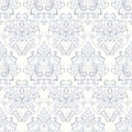 Vintage floral seamless patten. Classic floral wallpaper. seamless vector background