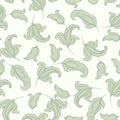 Vintage floral seamless pattern.