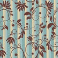 Vintage Floral Seamless Pattern
