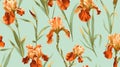 Vintage floral seamless pattern Royalty Free Stock Photo