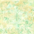 Vintage floral wallpaper