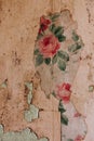 Vintage Floral Wallpaper - Ohio State Reformatory Prison - Mansfield, Ohio