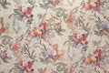 Vintage floral wallpaper Royalty Free Stock Photo