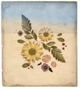 Vintage Flower Illustration