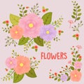 vintage flowers