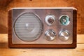 Vintage AM/FM radio