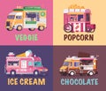 Vintage Food Vans and Trucks Posters