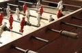 Vintage foosball soccer table