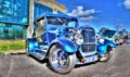 Vintage 1928 Ford Coupe Royalty Free Stock Photo