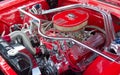 Vintage Ford Mustang Engine Royalty Free Stock Photo