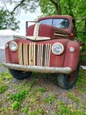 Vintage Ford pickup 1947. front view