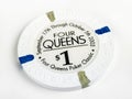 Vintage Four Queens Hotel & Casino $1 Poker Chip