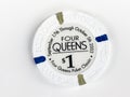 Vintage Four Queens Hotel & Casino $1 Poker Chip