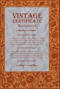 Vintage frame design: art nouveau Royalty Free Stock Photo