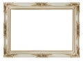 Vintage frame on white background