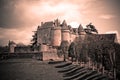 Vintage French Castle Royalty Free Stock Photo