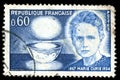 Vintage french stamp Royalty Free Stock Photo
