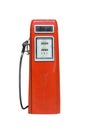 Vintage fuel dispenser Royalty Free Stock Photo