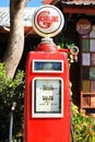 Vintage fuel dispenser Royalty Free Stock Photo