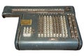 Vintage Full-Keyboard Rotary Calculator with clipping path.