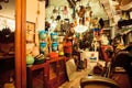 Vintage furniture and antiques in popular second hand store