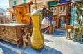 Vintage furniture in Souq Waqif, Doha, Qatar